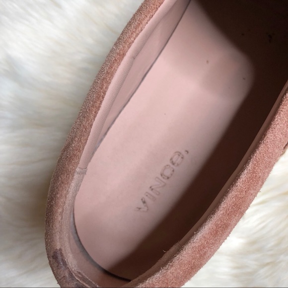 Vince Blush Pink Slip On Sneakers - Picture 4 of 6